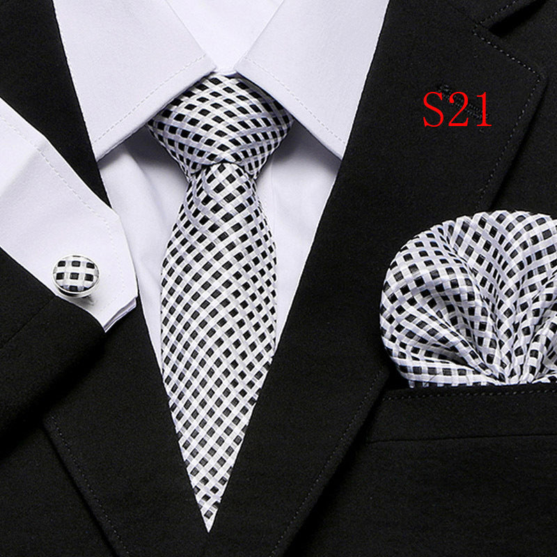 Paisley Series European And American Fashion Tie Three-piece Suit